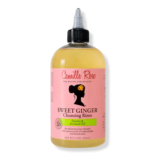 CAMILLE ROSE SWEET GINGER CLEASING RINSE CASTOR & ANISEED OIL 12oz