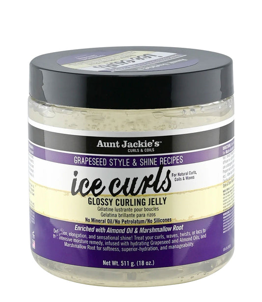 AUNT JACKIE'S ICE CURLS GLOSSY CURLING JELLY 15oz