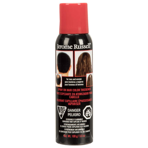 JEROME RUSSELL SPRAY ON HAIR COLOR THICKENER