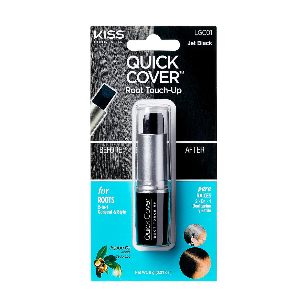 KISS QUICK COVER GRAY HAIR TOUCH UP STICK