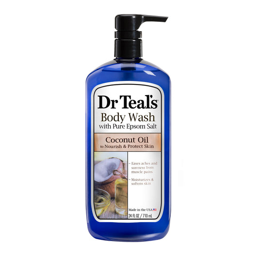 Dr Teal's Body Wash With Pure Epsom Salt Body Wast with pure epsom salt with Coconut oil By Dr Teal's