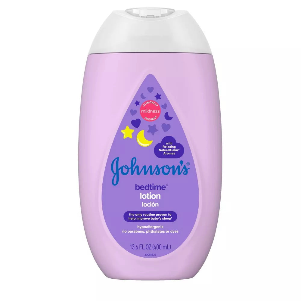 JOHNSONS BABY BEDTIME LOTION 13.6OZ 24143