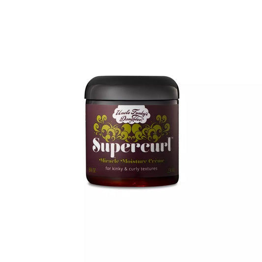 UNCLE FUNKY'S DAUGHTER SUPER CURL MIRACLE MOISTURE CREAM HAIR TREATMENT 8oz