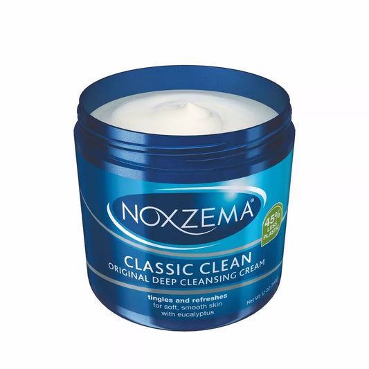 NOXZEMA CLASSIC CLEAN ORIGINAL DEEP CLEANSING CREAM JAR 12OZ 36470