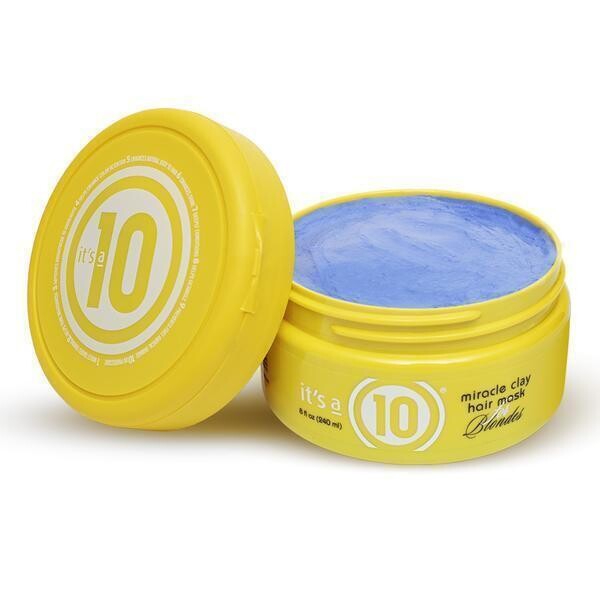 ITS A 10 MIRACLE CLAY HAIR MASK BLONDES 8OZ