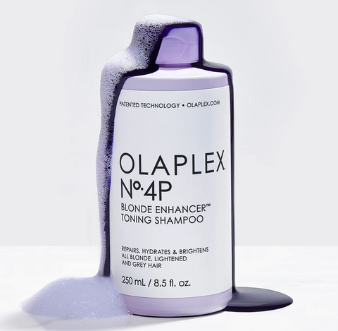 OLAPLEX NO. 4P BLONDE ENHANCER TONING SHAMPOO 8.5 OZ