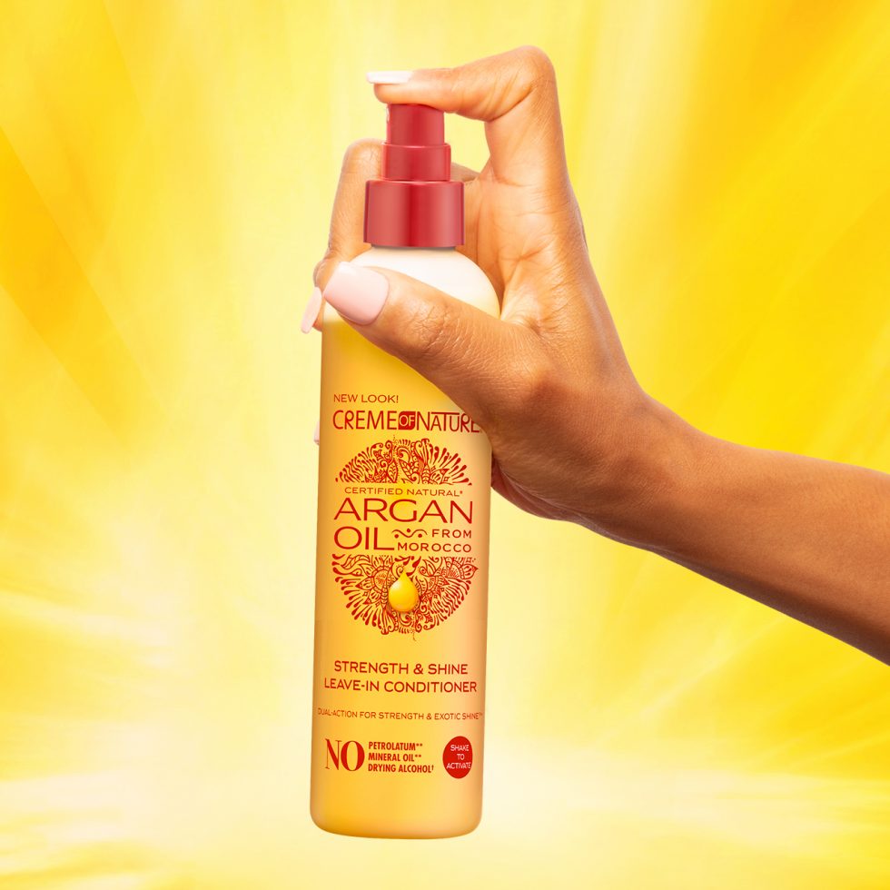 CREME OF NATURE STRENGTH&SHINE LEAVE-IN CONDITIONER 8.4OZ
