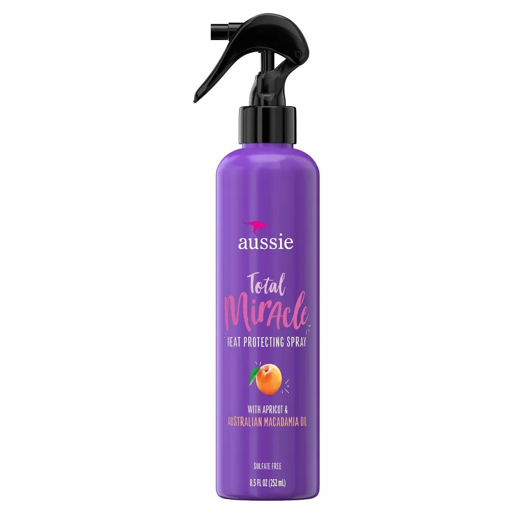 AUSSIE TOTAL MIRACLE HEAT PROTECTING SPRAY 8.5OZ