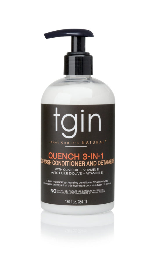 TGIN QUENCH 3-IN-1 CO-WASH CONDITIONER AND DETANGLER 13.0 OZ