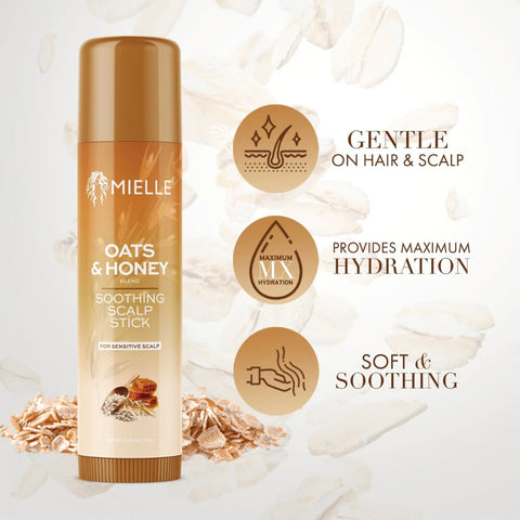 MIELLE OATS & HONEY SOOTHING SCALP STICK 0.5OZ